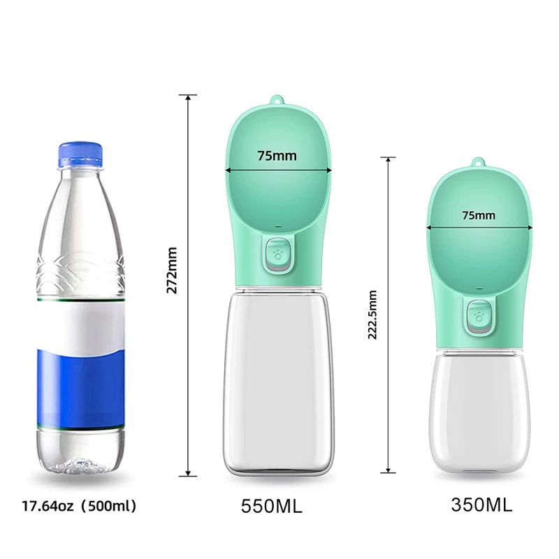 Portable Dog Water Bottle For Small Large Dogs Bowl Outdoor Walking Puppy Pet Travel Water Bottle Cat Drinking Bowl Dog Supplies - Image 5