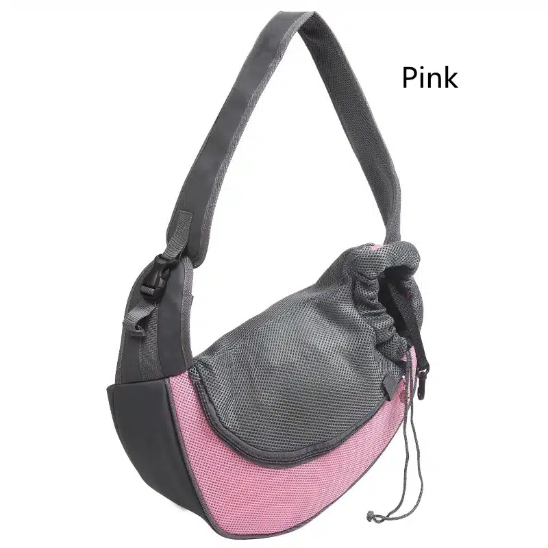 Pet Puppy Carrier S/L Outdoor Travel Dog Shoulder Bag Mesh Oxford Single Comfort Sling Handbag Tote Pouch - Image 6