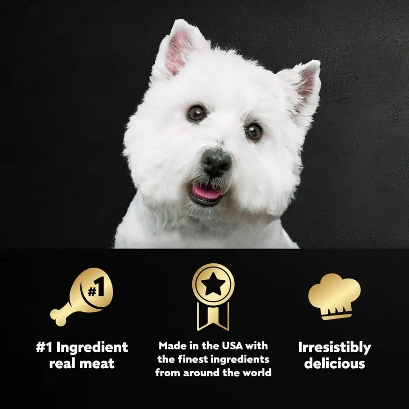 Wet Dog Food Classic Loaf in Sauce Filet Mignon Flavor Multipack (24) 3.5 oz. Easy Peel Trays - Image 4