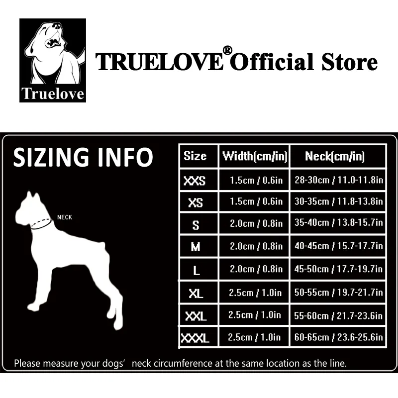 Truelove Pet Dog Collar Nylon Adjustable Webbing Padded Soft Reflective Durable Heavy Duty Training Custom Luxury Cat TLC5011 - Image 5
