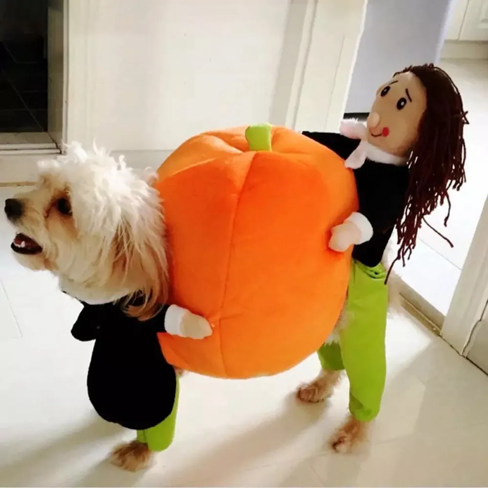 Halloween Dog Clothes Funny Pet Dogs Cosplay Costumes Set Christmas Dog Costume Comical Outfits for Pet Cat Puppy Party Clothing - Image 2