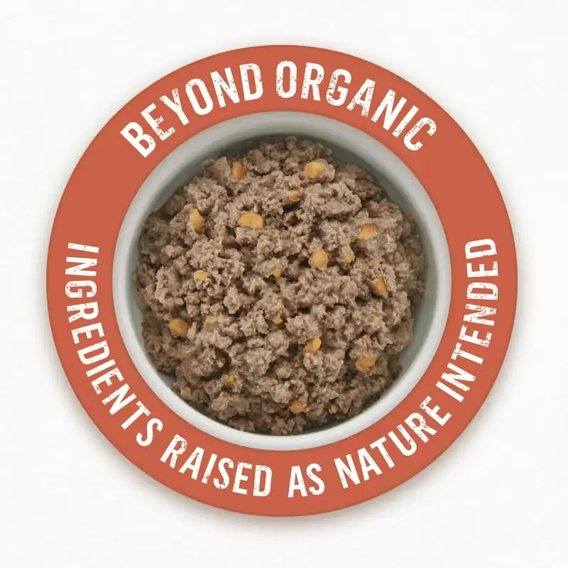 Organic Wet Dog Food Chicken Sweet Potato, 13 oz Cans (12 Pack) - Image 2