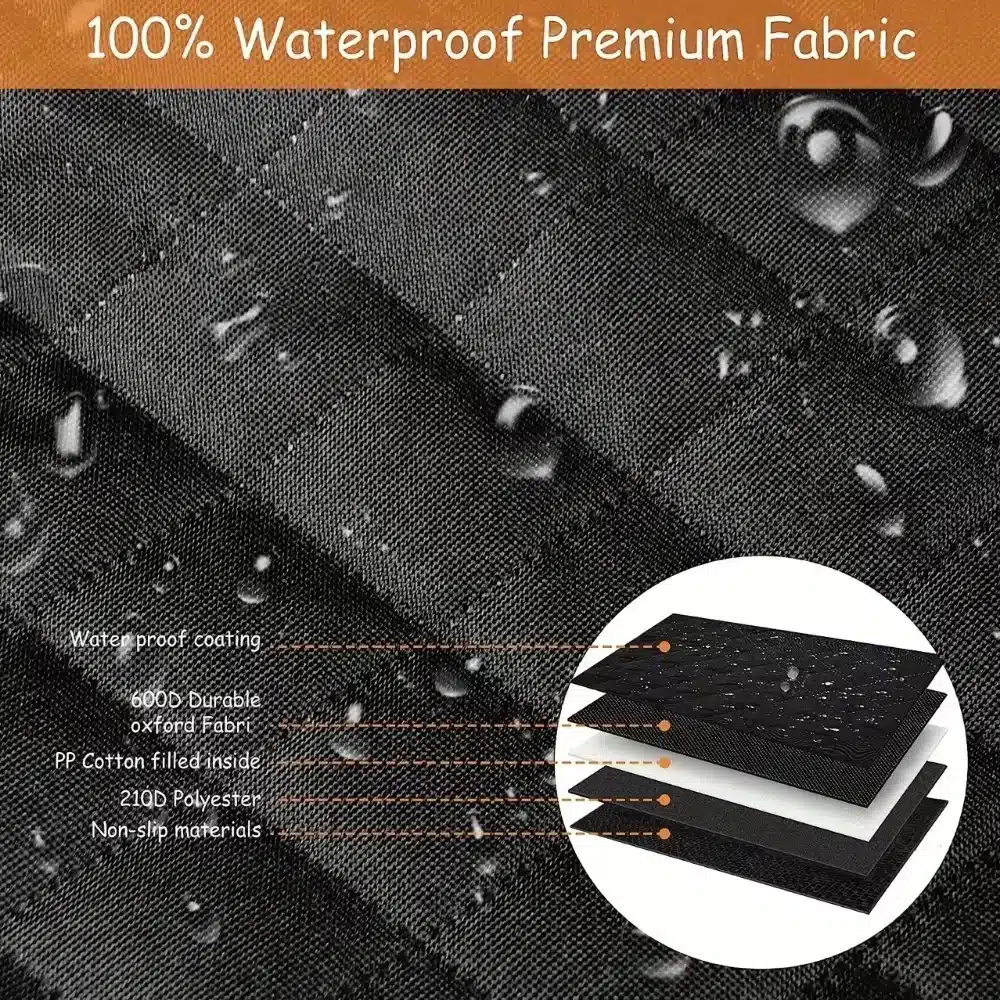 Dog Carrier Wear-resistant Dog Car Seat Cover For SUV Waterproof Portable Durable Liner Cover Protects Vehicle Easy To Install - Image 2