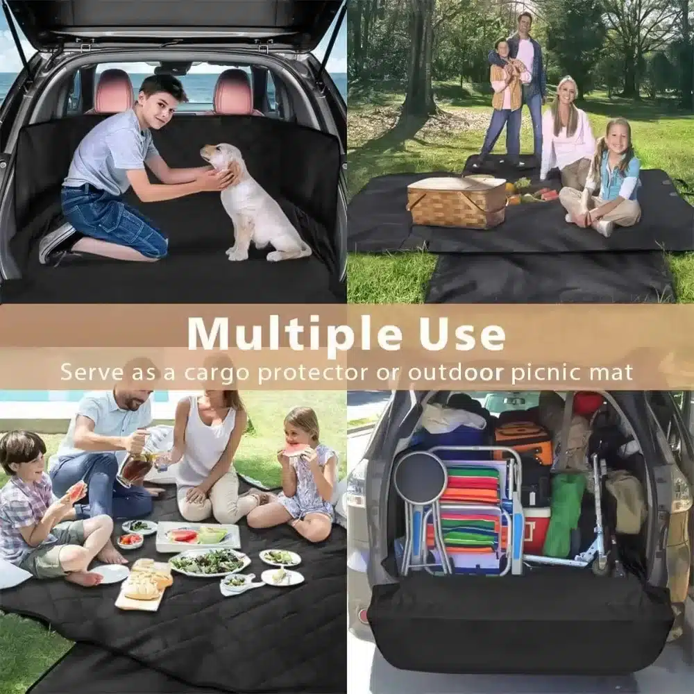 Dog Carrier Wear-resistant Dog Car Seat Cover For SUV Waterproof Portable Durable Liner Cover Protects Vehicle Easy To Install - Image 7