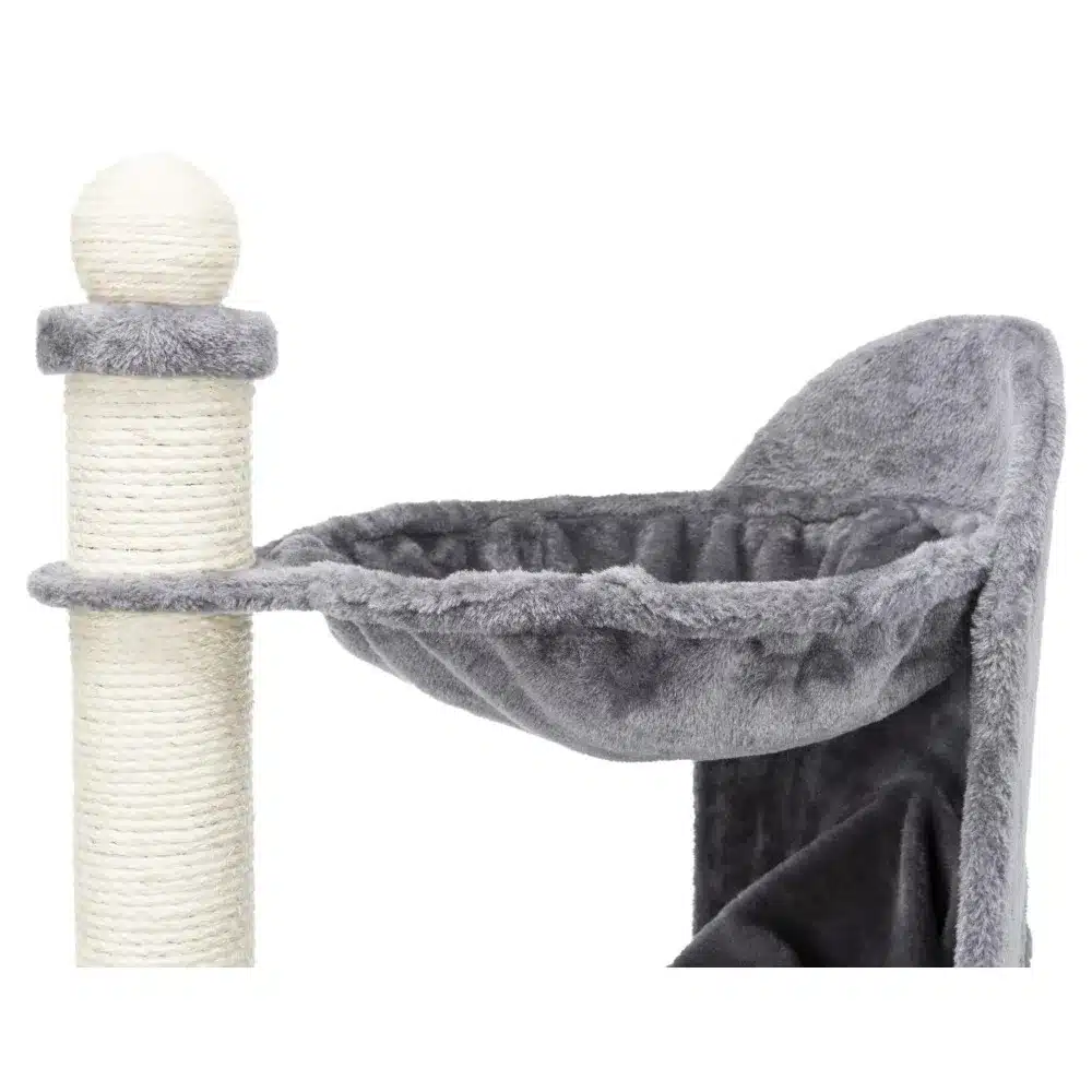 26.8" Cat Tree with Scratching Post & Hammock, - Image 5