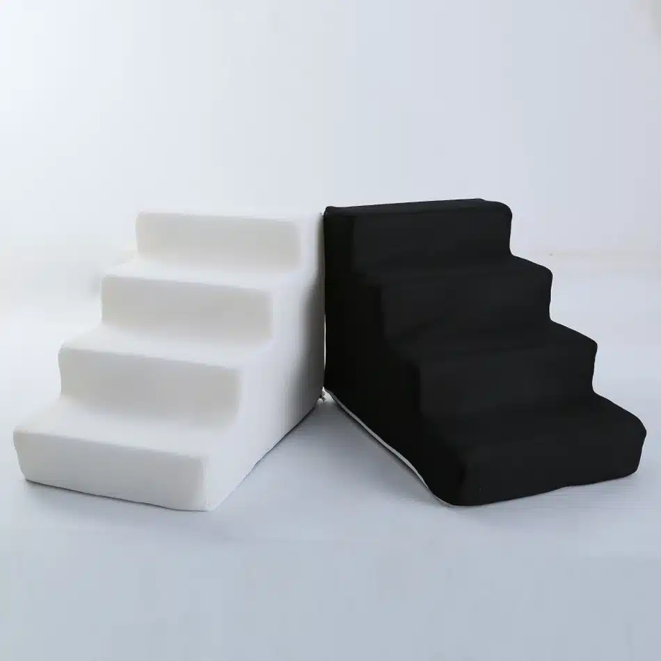Stairs for Dog Pet 4 Steps Stairs for Small Dog Cat Pet Stairs Puppy Supplies Dog Ladder Ramp Anti-slip Removable