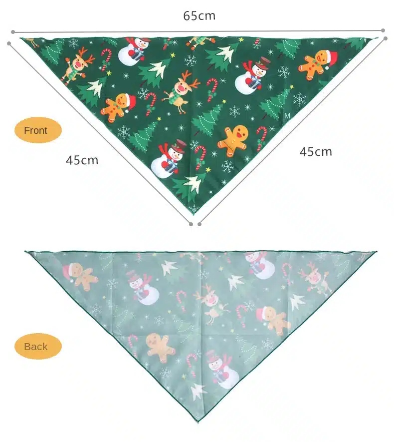 Christmas Dog Scarf - Image 5