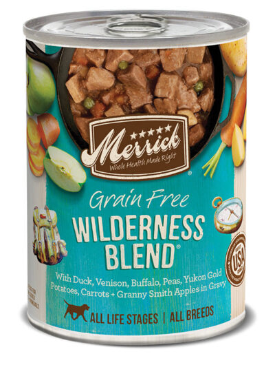 Merrick Dog Classic Wilderness Blend 12.7oz. (Case of 12)