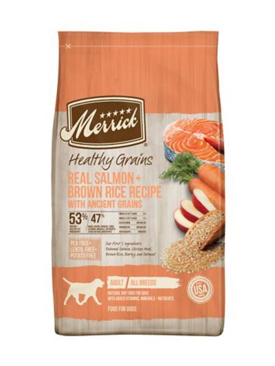 Merrick Dog Grain Salmon And Brown Rice 25Lb