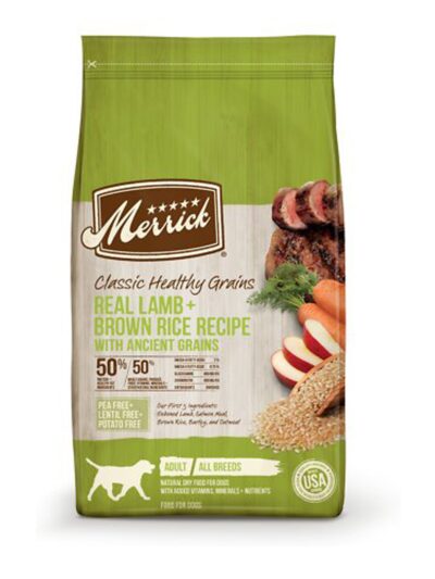 Merrick Dog Classic Lamb And Brown Rice 25Lb