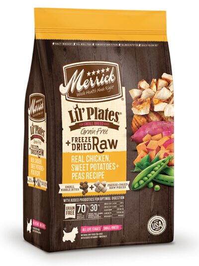 Merrick Dog Freeze-Dried Lil Plates Grain Free Chicken And Sweet Potato 4Lb