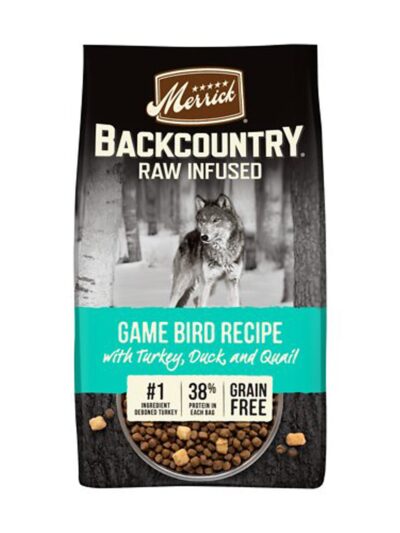 Merrick Dog Backcountry Grain Free Gamebird 4Lb