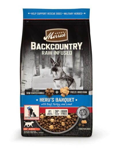 Merrick Dog Backcountry Grain Free Hero Banquet 4Lb