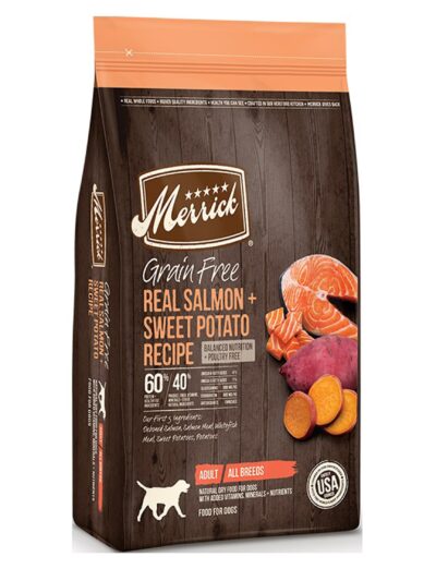 Merrick Dog Grain Free Salmon And Sweet Potato 4Lb