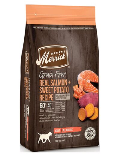 Merrick Dog Grain Free Salmon And Sweet Potato 22Lb
