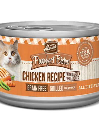 Merrick Cat Purrfect Bistro Grilled Chicken and Vegetable 5.5oz. (Case of 24)