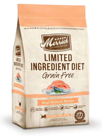 Merrick Limited Ingredient Diet Grain Free Real Salmon Recipe 7Lb