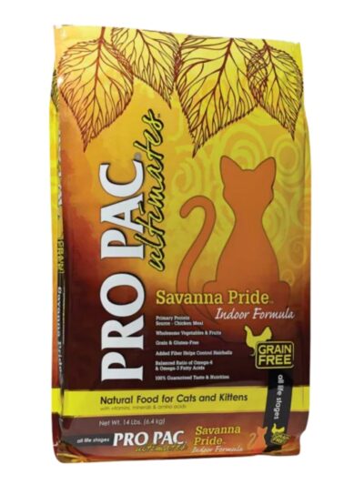 Ultimates Savanna Pride Grain Free Cat Food Chicken 14 Lb