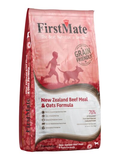 Firstmate Dog Limited Ingredient New Zealand Beef & Oat 25Lb