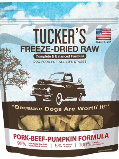 Tuckers Beef-Pumpkin; 14 oz.
