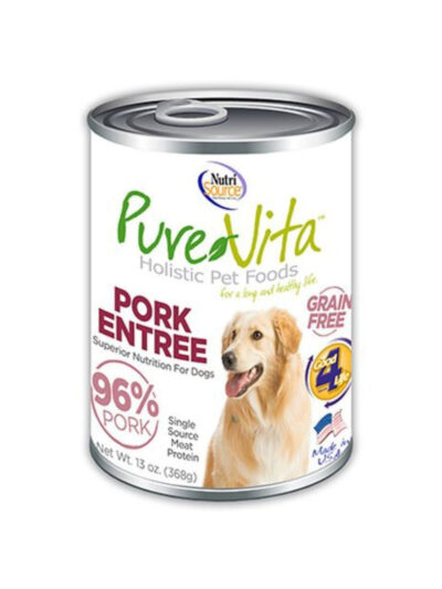 Pure Vita Dog Grain Free Pork & Pork Liver 13oz.
