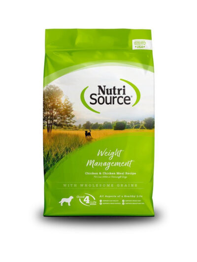 Nutrisource Dog Weight Management Chicken & Rice 15Lb