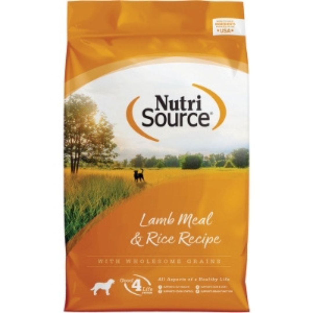 NutriSource Dry Dog Food Lamb Meal & Rice 4lb