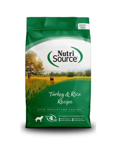 Nutrisource Dog Turkey & Rice 15Lb