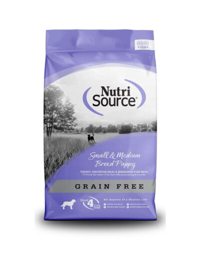 Nutrisource Dog Grain Free Puppy Small Breed Medium Breed 5Lb