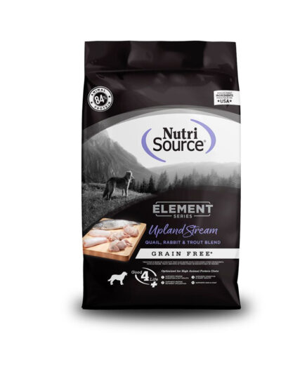 NutriSource Element Series Grain Free Dry Dog Food Upland Stream 4lb