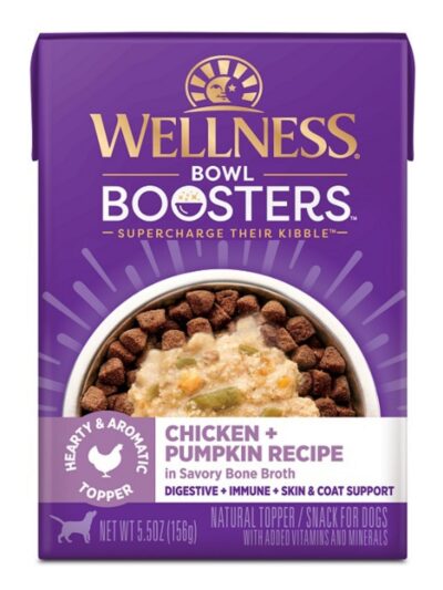 Wellness Bowl Boosters 5.5oz. Chicken Pumpkin Hearty Topper (Case of 12)