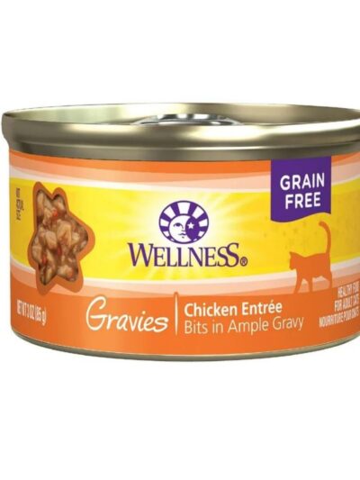 Wellness Cat Complete Health Gravies Chicken EntrÃ©e 3oz. (Case of 12)