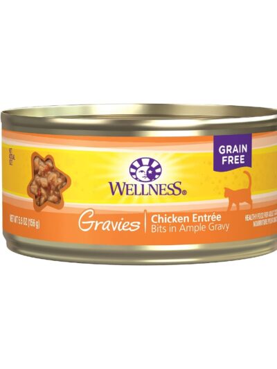 Wellness Cat Complete Health Gravies Chicken EntrÃ©e 5.5oz. (Case of 12)