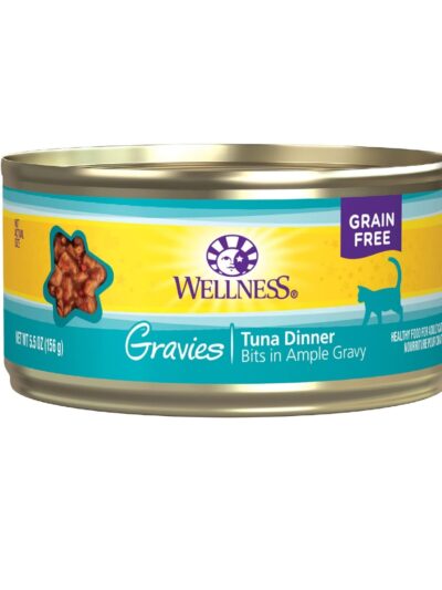 Wellness Cat Complete Health Gravies Tuna Dinner 5.5oz. (Case of 12)