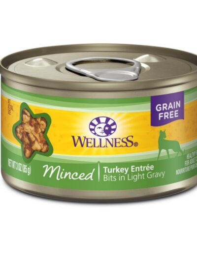 Wellness Cat Complete Health Minced Turkey EntrÃ©e 3oz. (Case of 24)