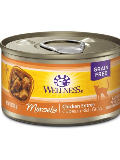 Wellness Cat Complete Health Morsel Chicken EntrÃ©e 3oz. (Case of 24)