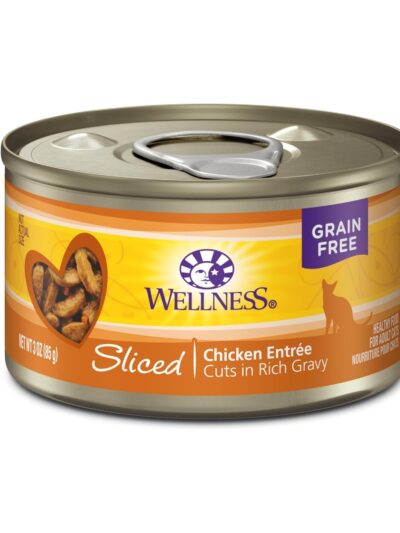 Wellness Cat Complete Health Sliced Chicken EntrÃ©e 3oz. (Case of 24)