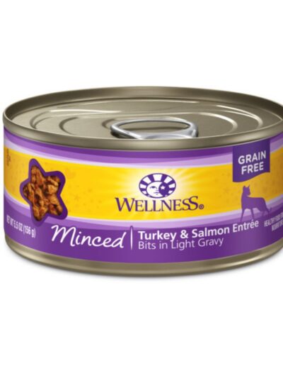 Wellness Cat Complete Health Sliced Turkey Salmon EntrÃ©e 5.5oz. (Case of 24)