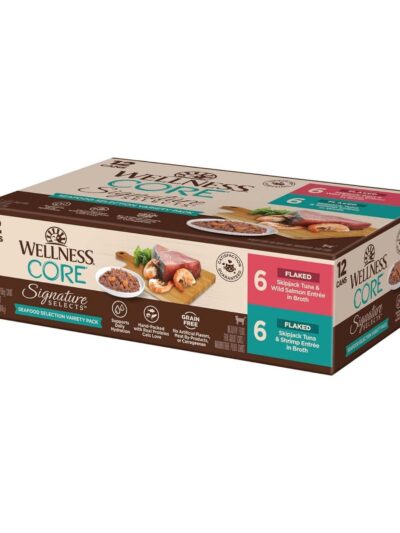 Wellness Core Signature Select Cat Seafood Selection Variety Pack 5.3oz. (Case of 12)