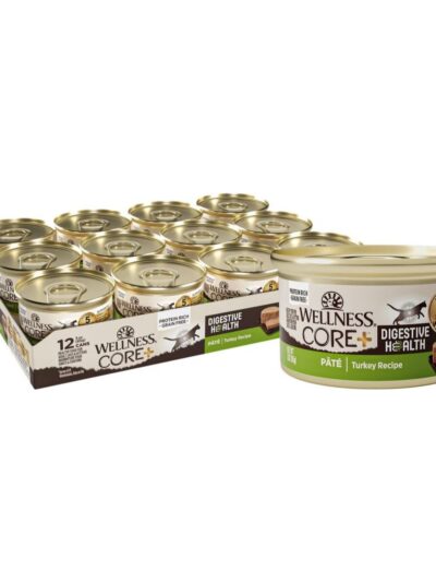 Wellness Cat Core Digestive Health Turkey Pate 3oz. (Case of 12)