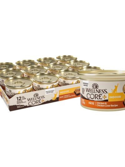 Wellness Cat Core Indoor Chicken Chicken Liver Pate 3oz. (Case of 12)