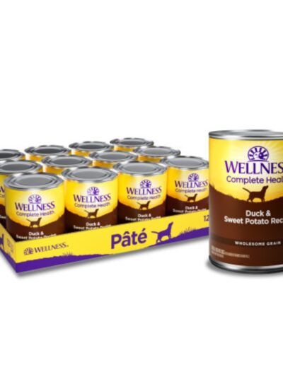 Wellness Dog Complete Health Duck Sweet Potato Recipe 12.5oz. (Case of 12)