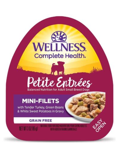 Wellness Complete Health Petite Entrées Mini Fillet Turkey Green Bean Sweet Potato 3oz. (Case of 12)