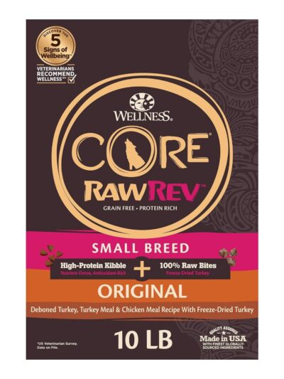 Wellness Dog Core Rawrev Small Breed 10Lb Turkey Chicken Meal