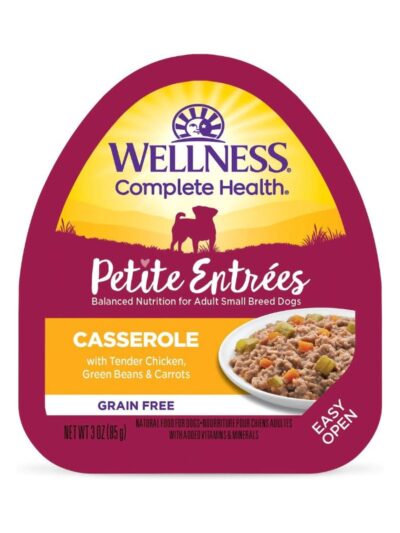 Wellness Complete Health Petite Entrées Casserole Tender Chicken Green Bean Carrot 3oz. (Case of 12)