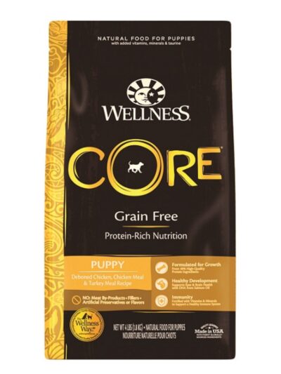 Wellness Dog Core Puppy Recipe 4Lb Grain Free