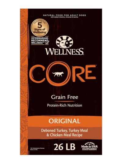 Wellness Dog Core Original 24Lb Grain Free