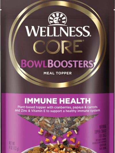 Wellness Core Bowl Bstrs Dog 4oz. Immunituy