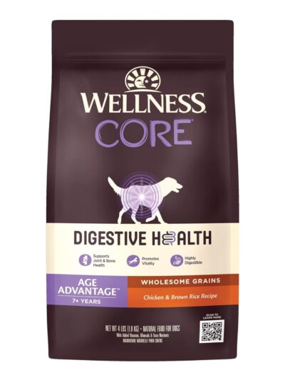 Wellness Core Digestive Health 4Lb Age Advantage Chicken Brown Rice