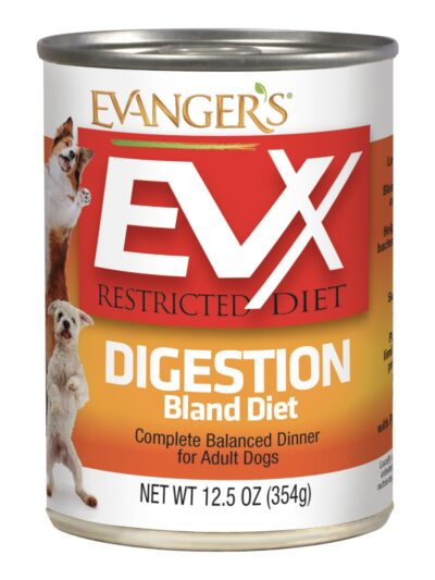 Evanger's EVx Restricted Diet Digestion Bland Diet Wet Dog Food 12.5oz